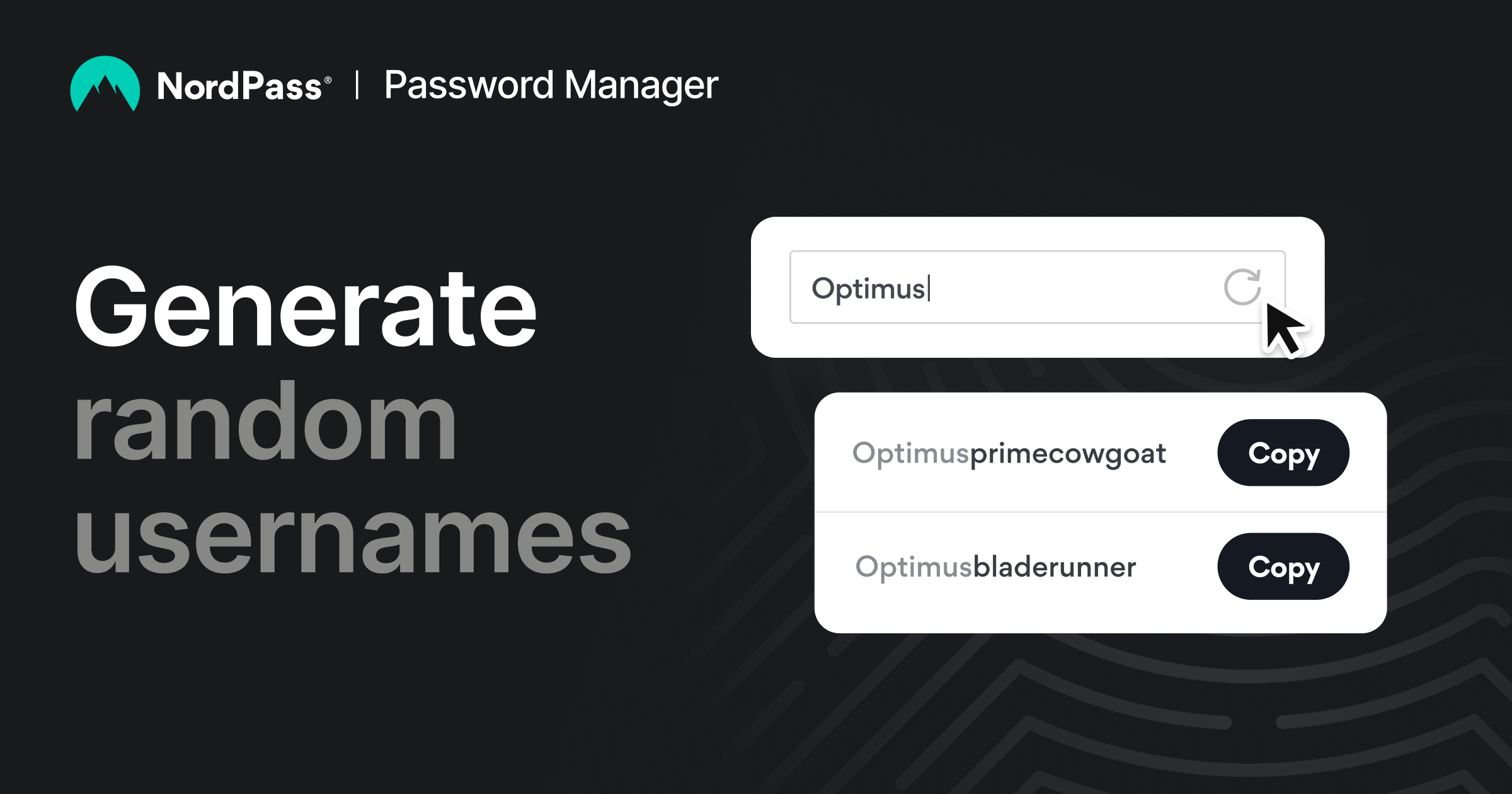 Username Generator: Millions of Random Ideas | NordPass