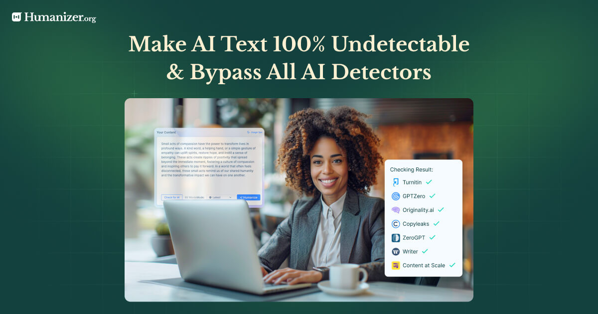 Humanize AI - Get 100% Human Score for Free | Humanizer.org