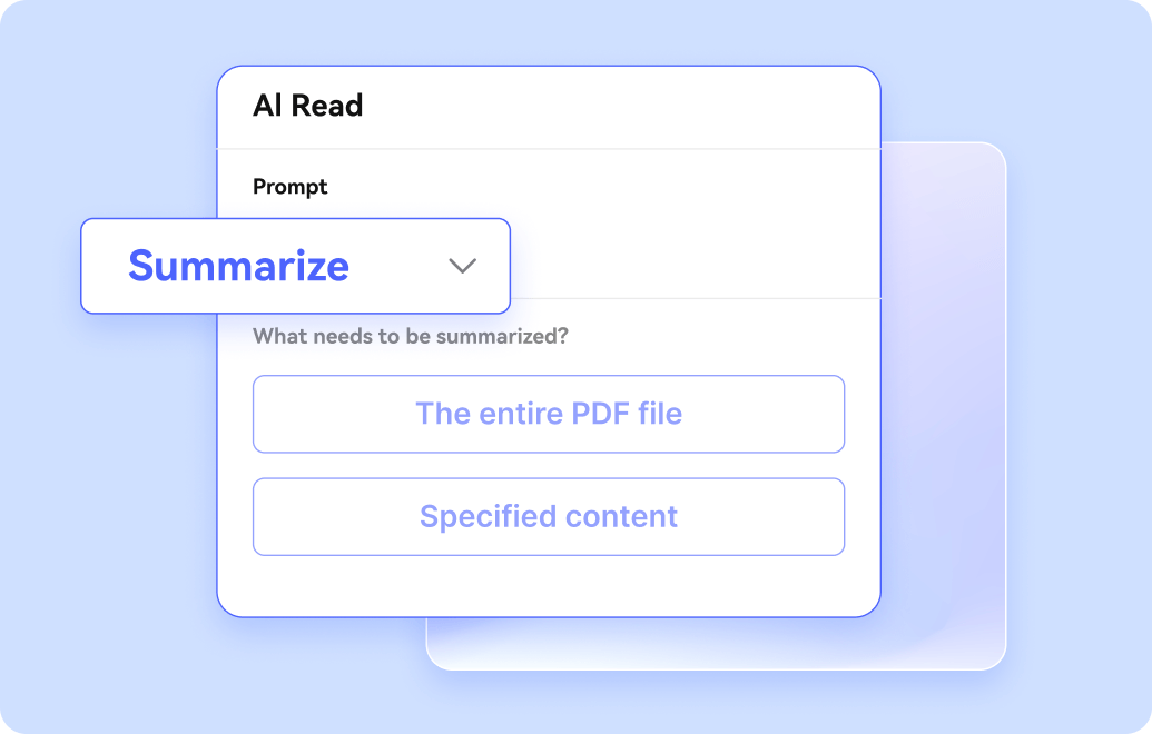 AI PDF Reader: Summarize, Rewrite, Explain, and Ask PDF Online