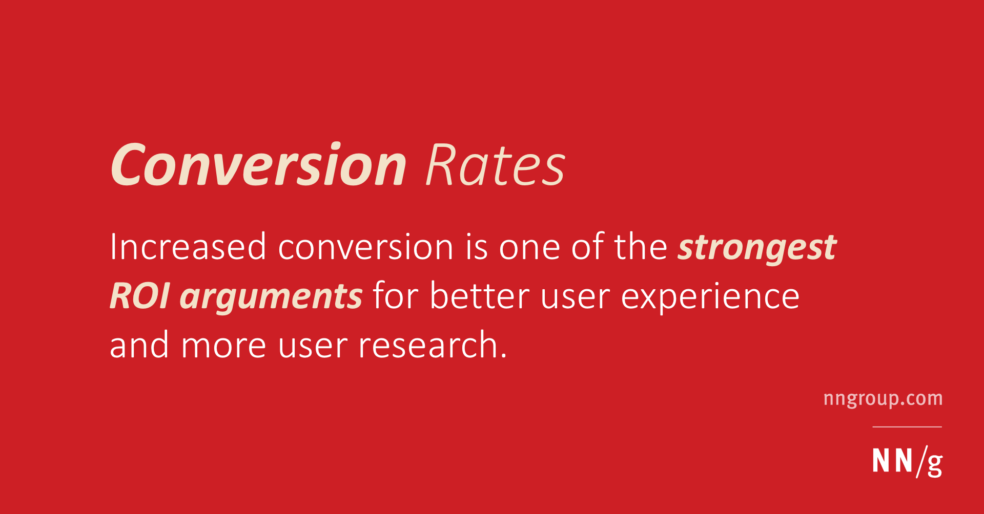 Conversion Rate: Definition as used in UX and web analytics