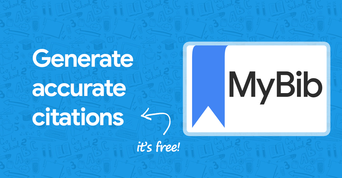 📖 MyBib – A New FREE APA, Harvard, & MLA Citation Generator