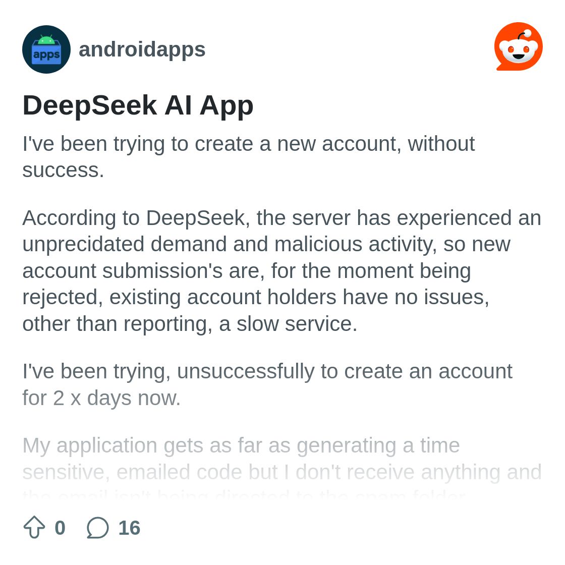 DeepSeek AI App : r/androidapps