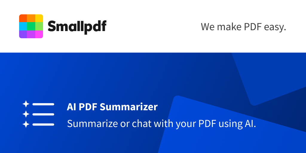 PDF AI Insights for Free | Smallpdf