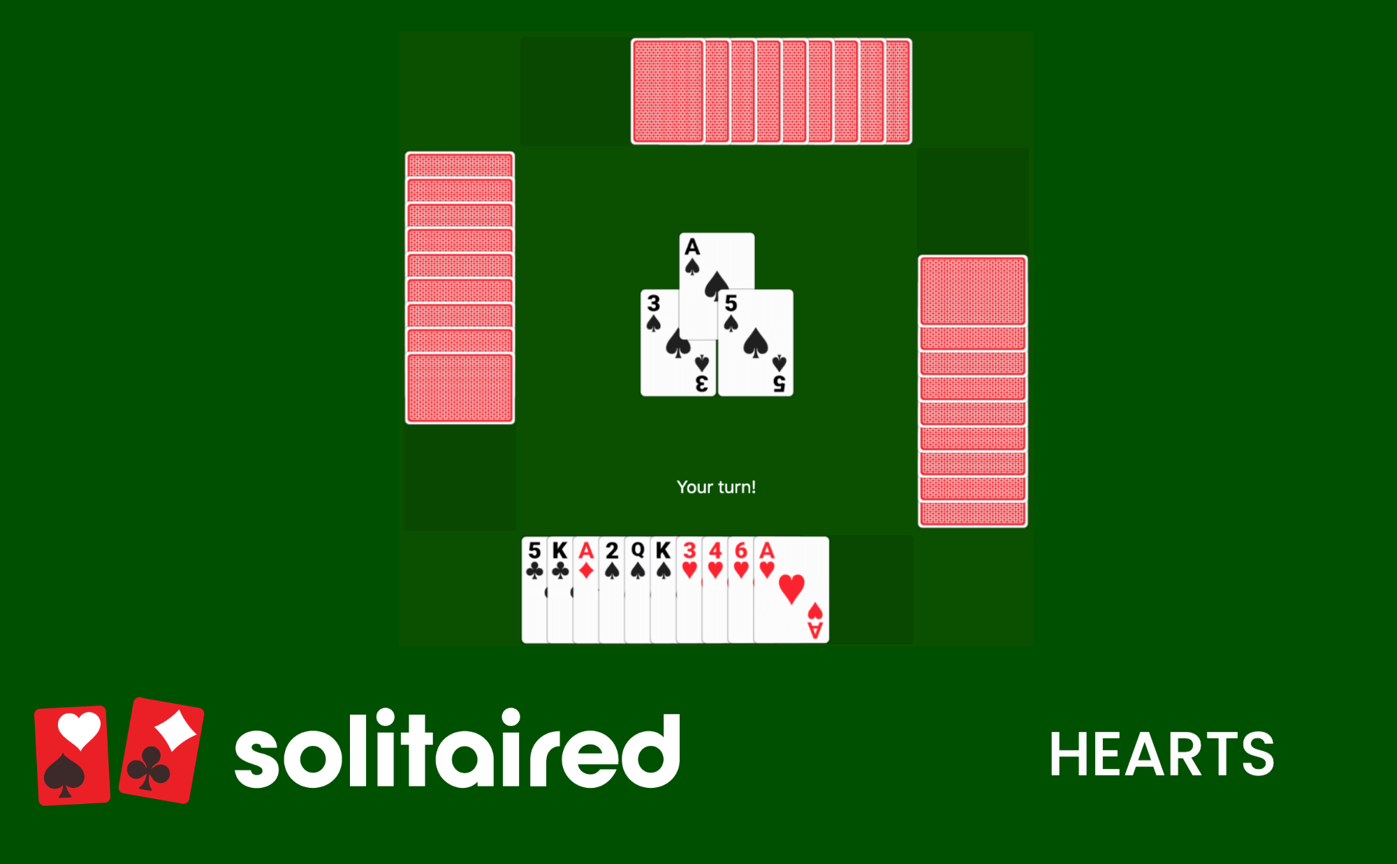 Hearts - Play Online & 100% Free | Solitaired.com