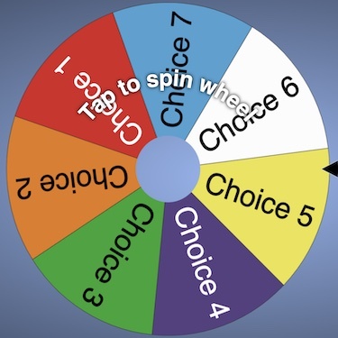 ▷ Spin the Wheel - Random Picker » Single or MultiWheel