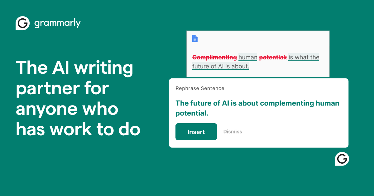 Free AI Writer | Grammarly