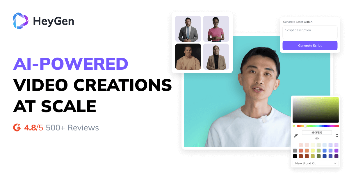 HeyGen - AI Spokesperson Video Creator