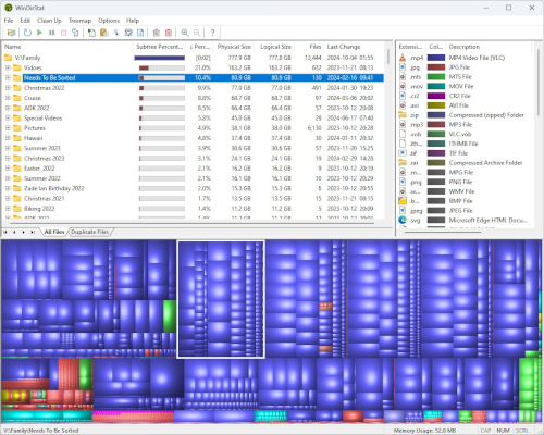 WinDirStat - Windows Directory Statistics