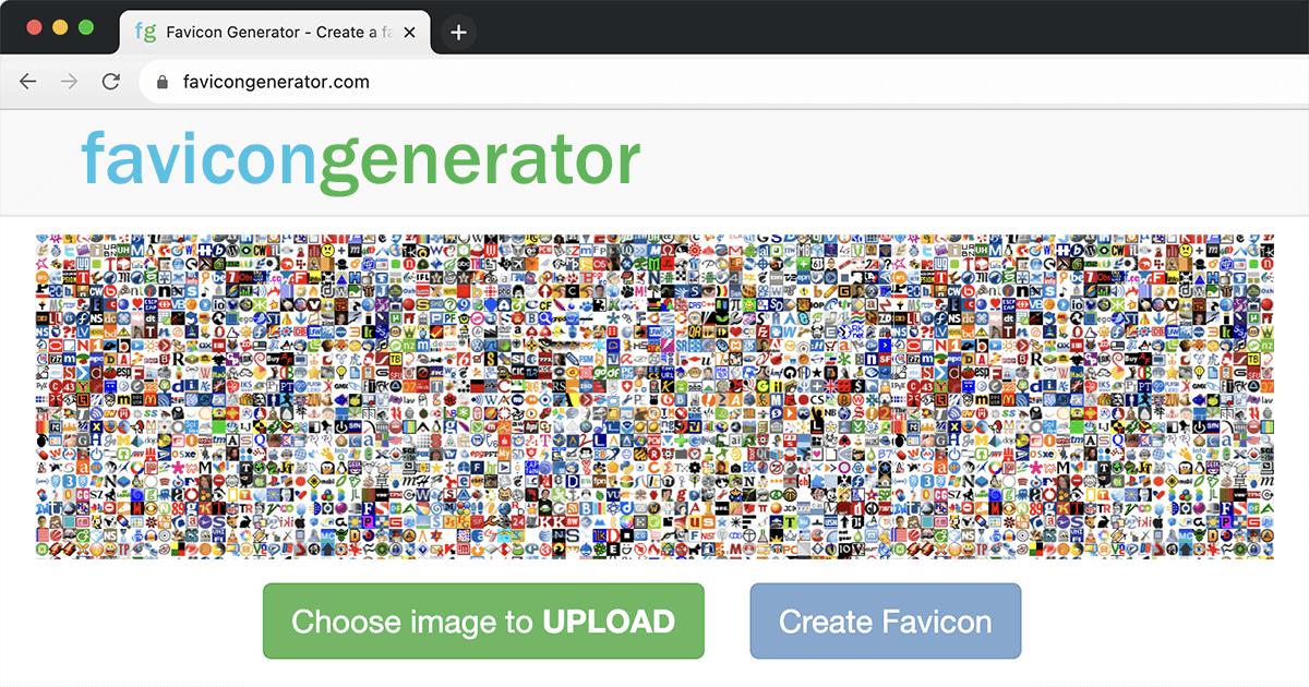 Favicon Generator - Create a favicon for website and mobile