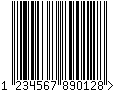 EAN-13 free barcode generator with bar width reduction (vector PDF ...