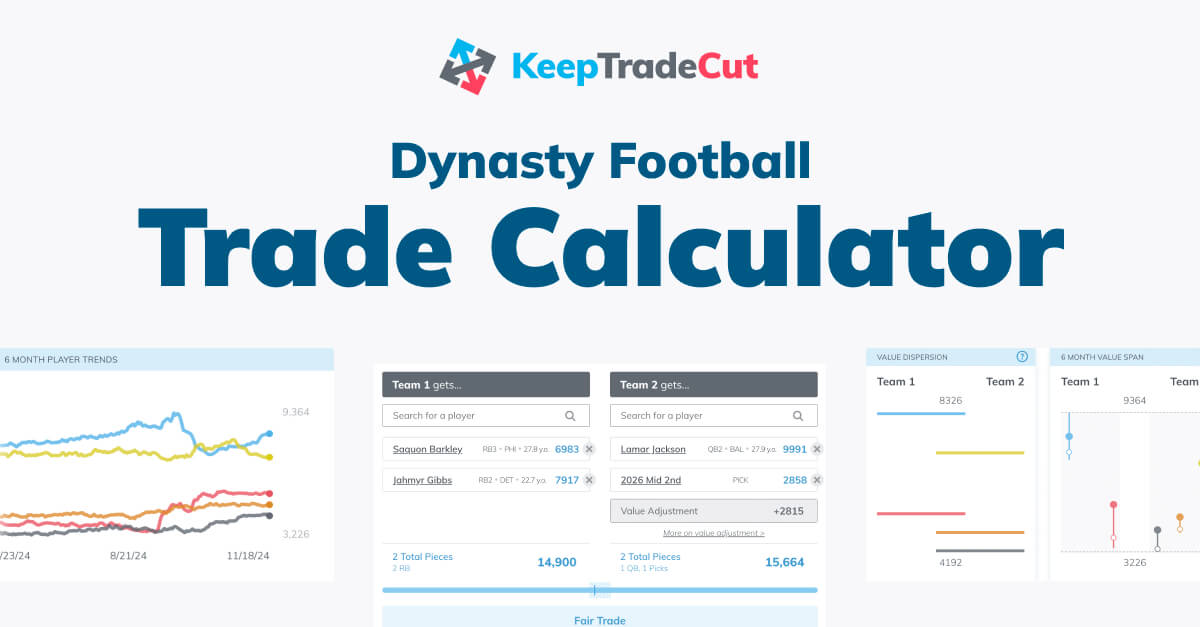 Dynasty Football Trade Calculator - KeepTradeCut