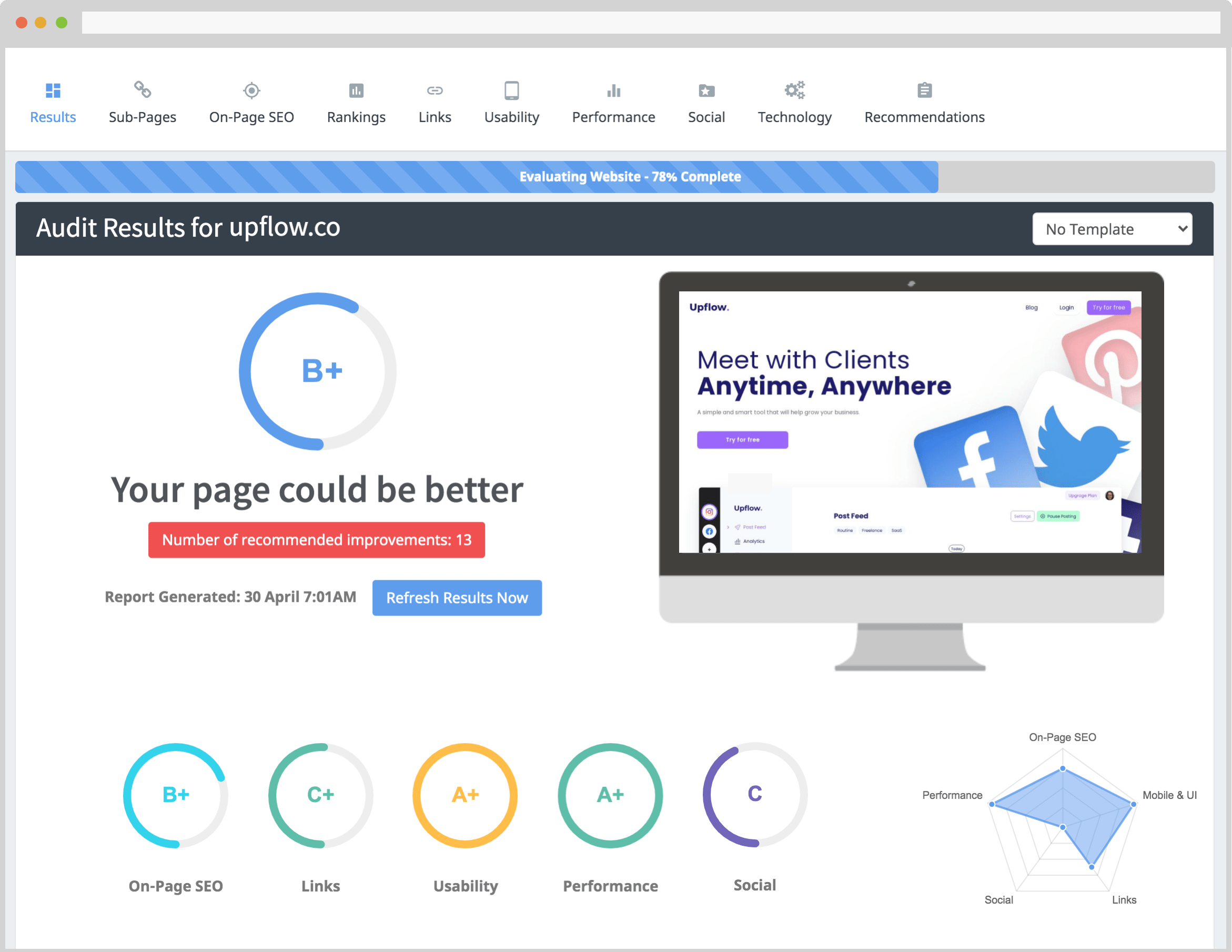 SEOptimer: Analyze Websites With Free SEO Audit & Reporting Tool