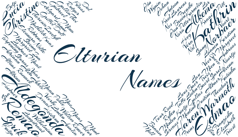 Remixing Avernus – Addendum: Elturian Names