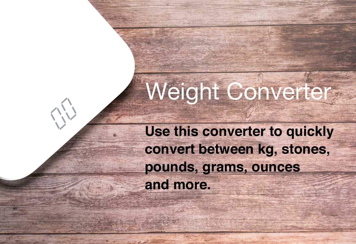 Weight Converter - Convert Between Different Units of Weight