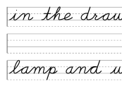 Cursive Handwriting Practice - WorksheetWorks.com