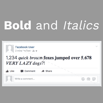 Bold and Italic Text Generators - Bold and italics